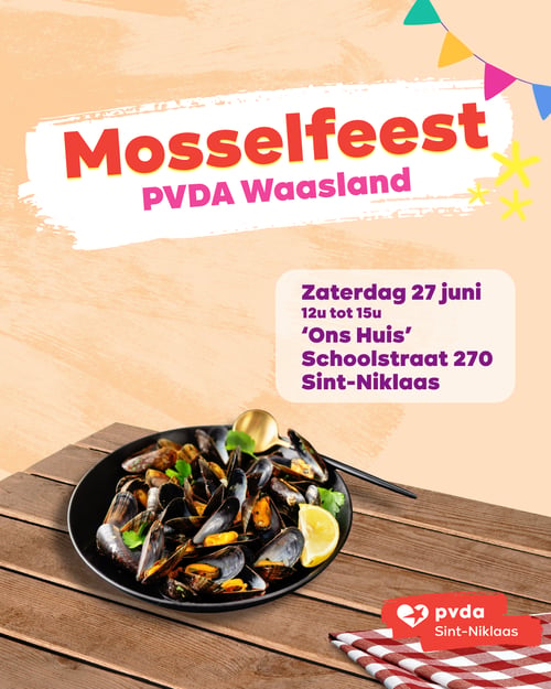 Flyer Zomeractiviteit Sint-Niklaas