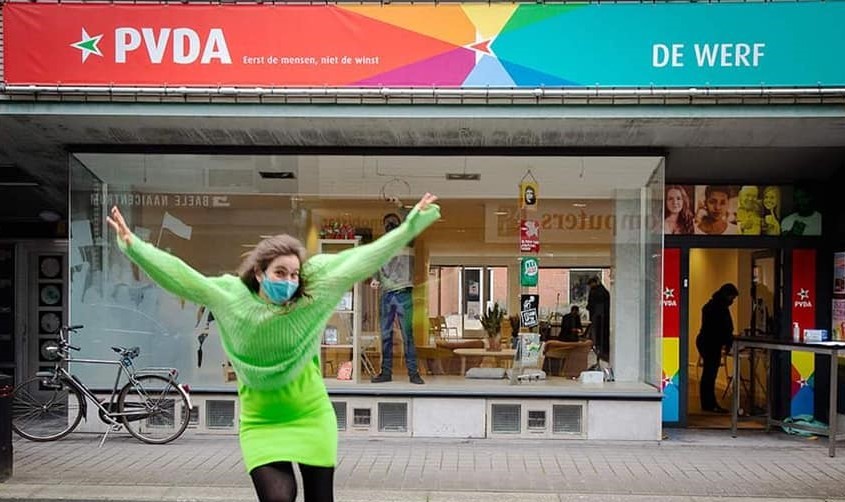 PVDA opent actiecentrum ‘De Werf’ in Ankerstraat