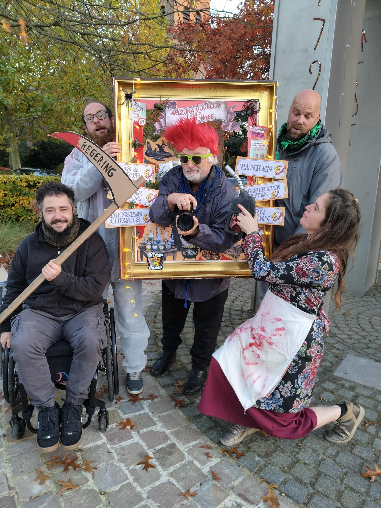Basisgroep Nieuwkerken - Wout, Matti, Peter, Pieter & Debby